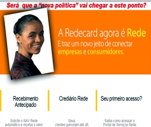 marina silva e o carto rede